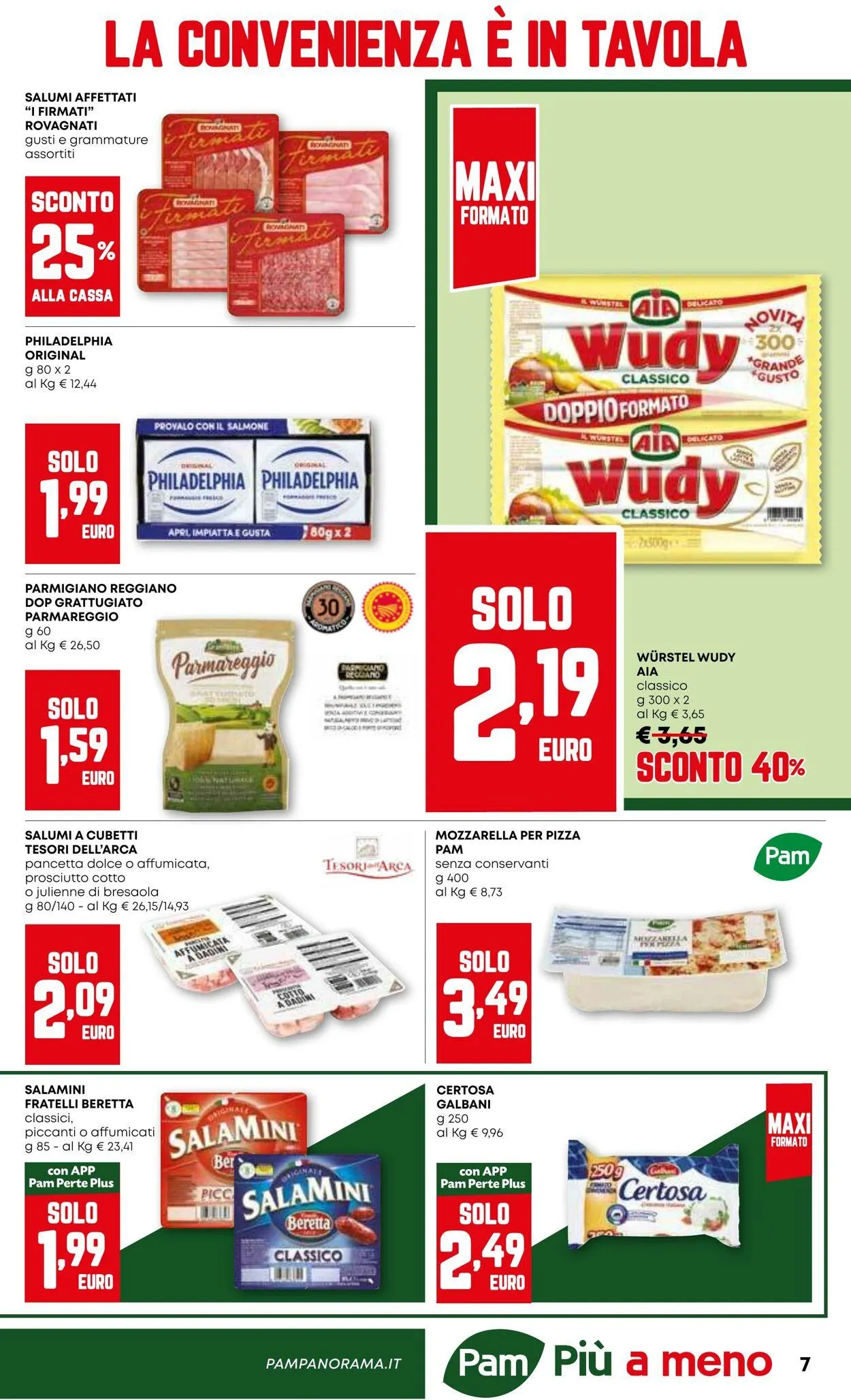 Pam Panorama Volantino attuale da 17 luglio a 31 luglio di 2025 - Pagina del volantino 7