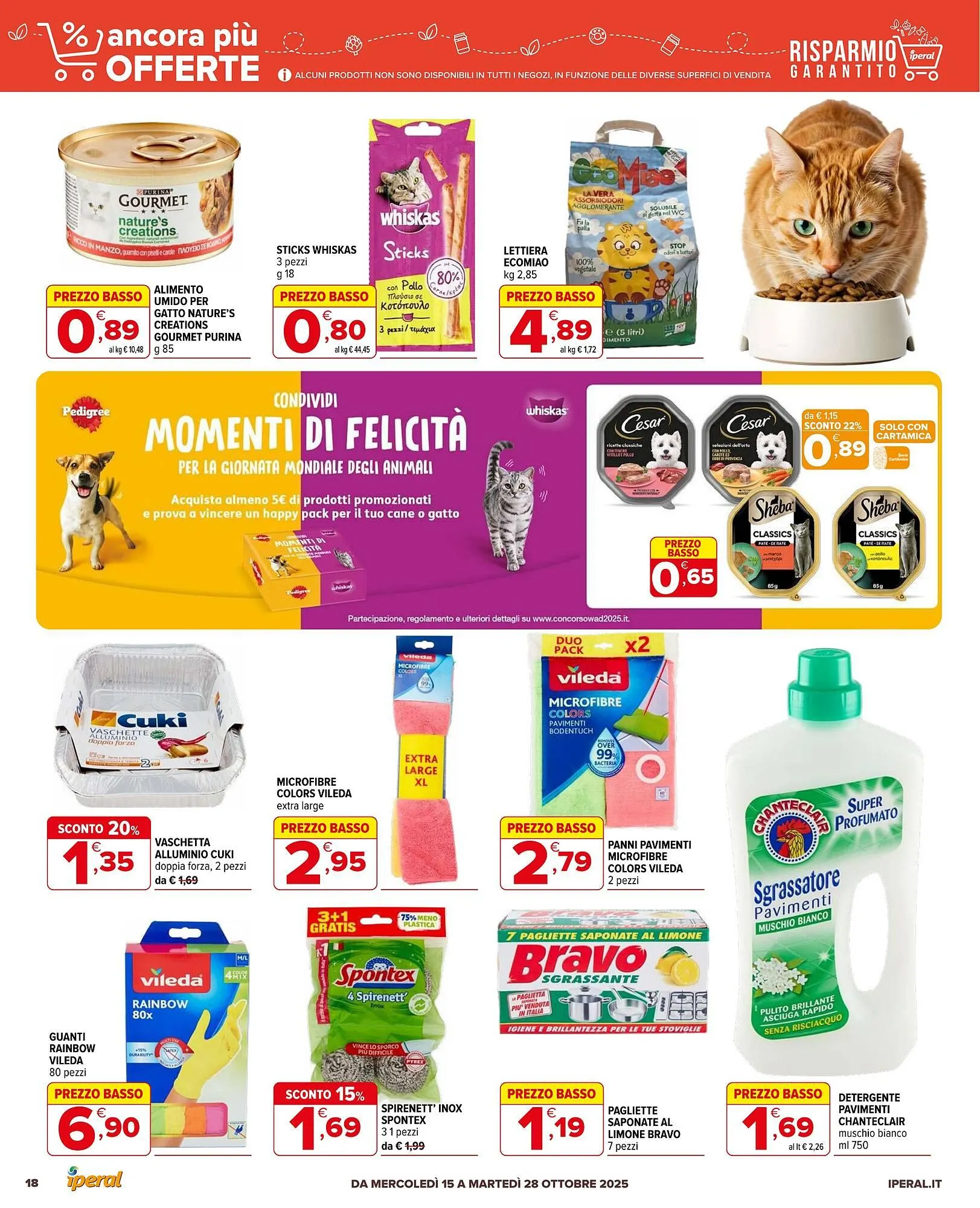 Volantino Iperal da 15 ottobre a 28 ottobre di 2025 - Pagina del volantino 18