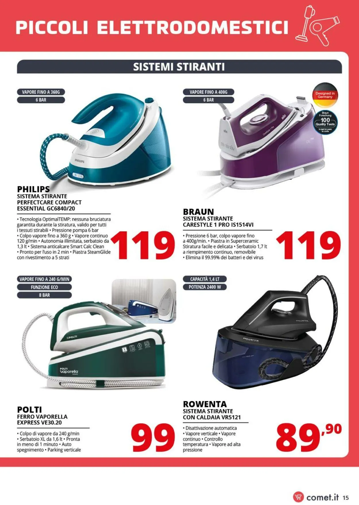 Comet Volantino attuale da 6 giugno a 18 giugno di 2025 - Pagina del volantino 15
