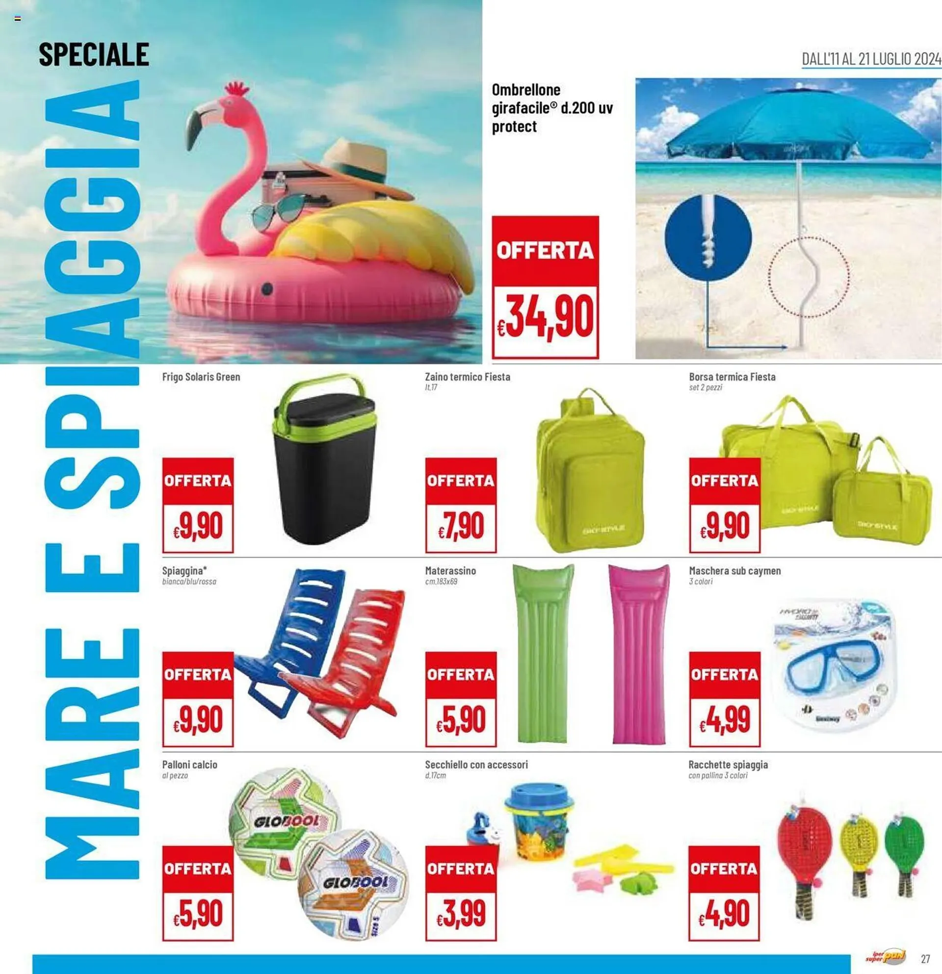 Volantino iper super Pan da 11 luglio a 21 luglio di 2024 - Pagina del volantino 27