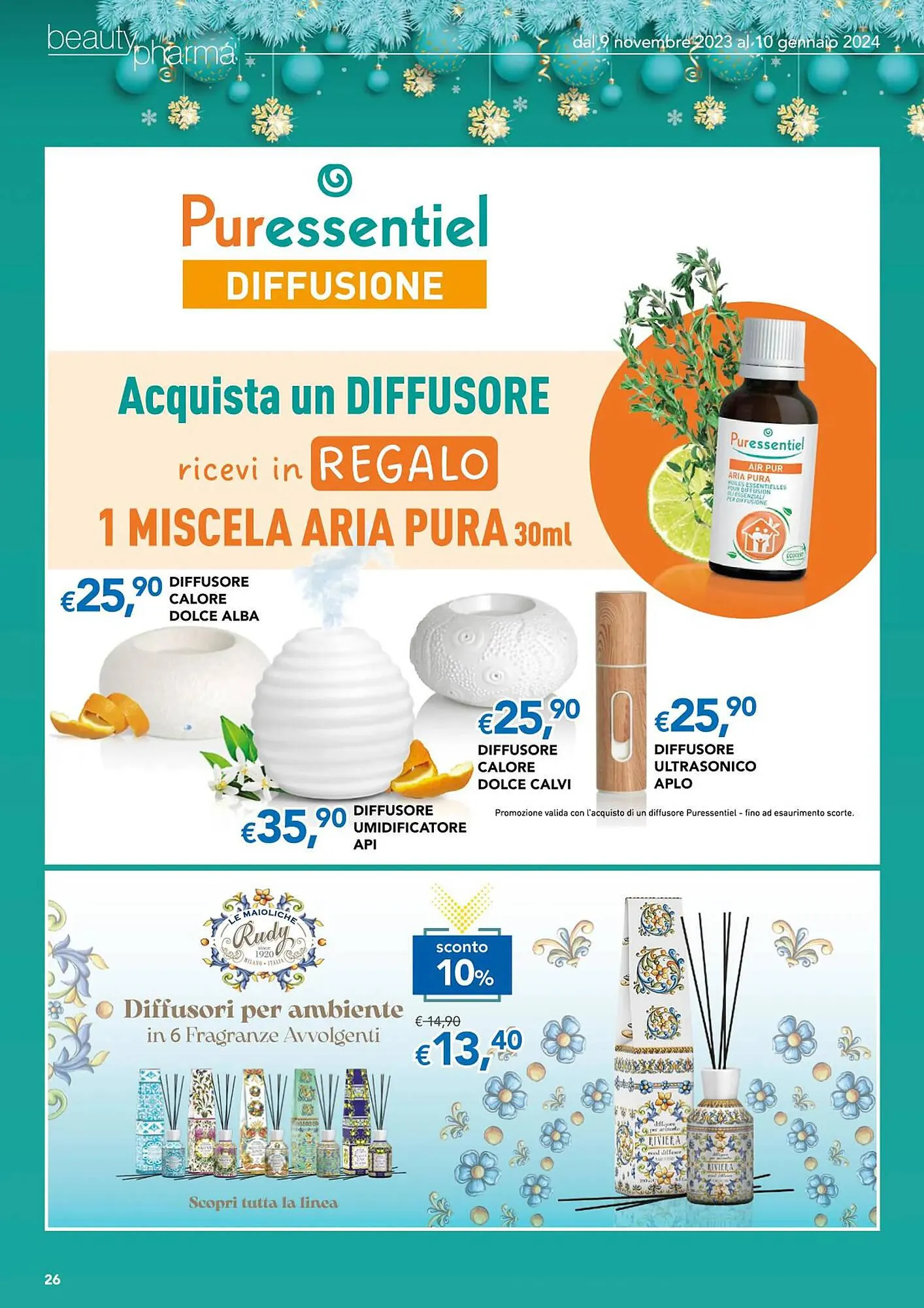 Volantino Migross Supermercati e Market da 9 novembre a 10 gennaio di 2024 - Pagina del volantino 26