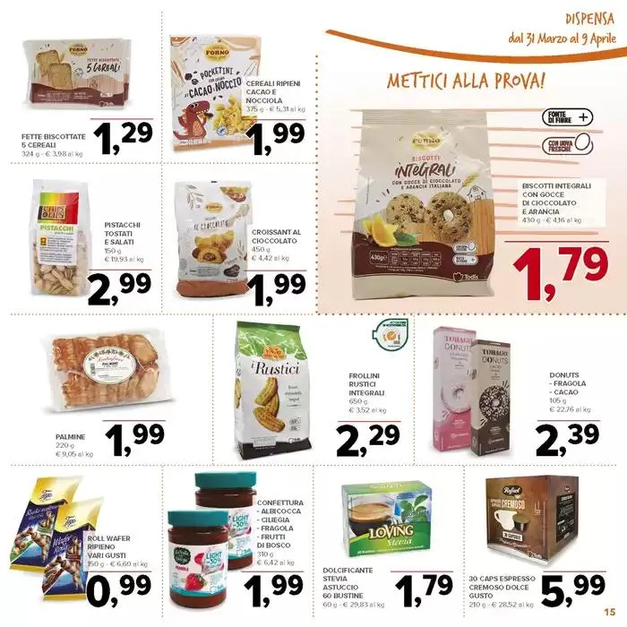 Aspettando pasqua da 31 marzo a 9 aprile di 2025 - Pagina del volantino 15