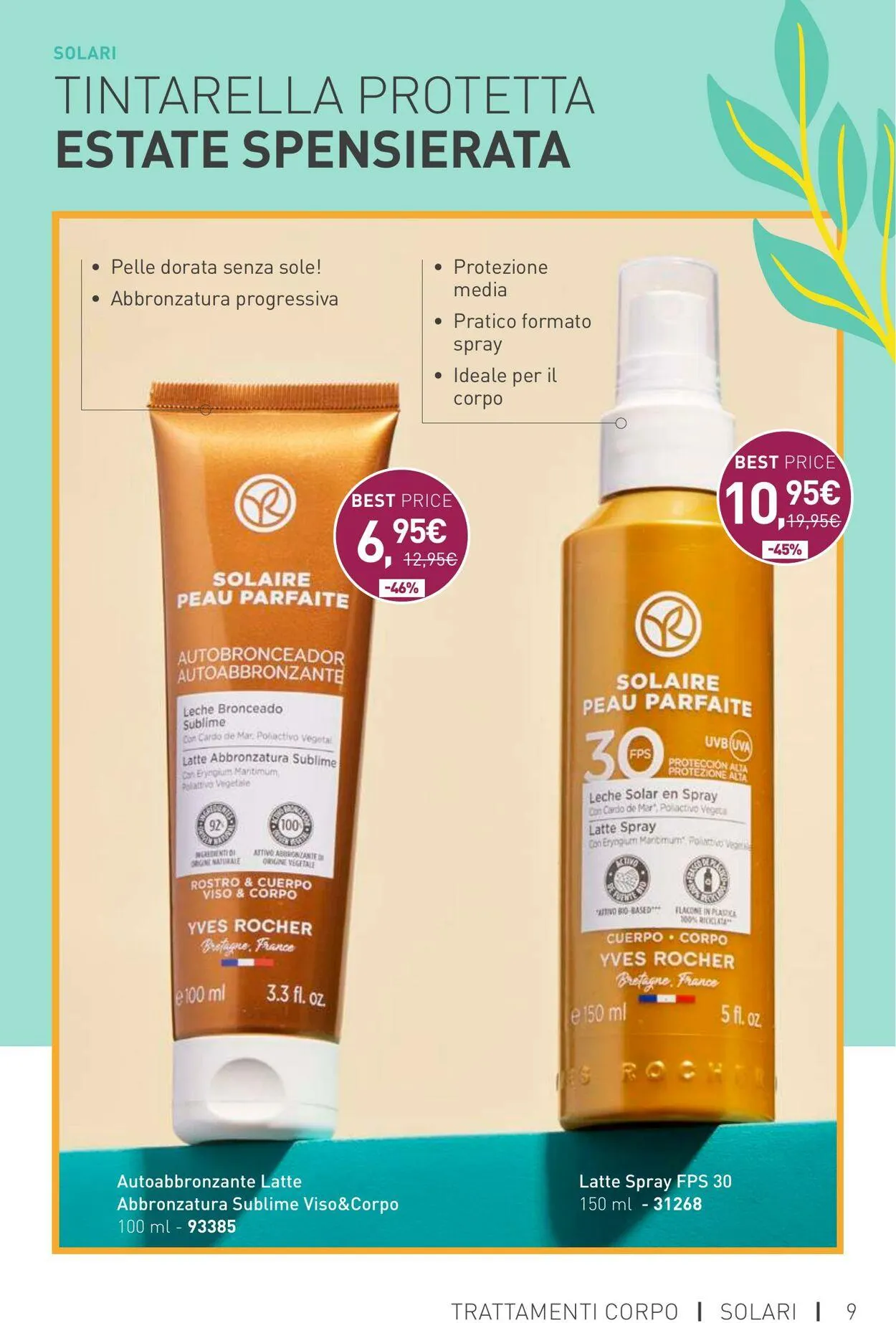 Yves Rocher Volantino attuale da 7 novembre a 21 novembre di 2024 - Pagina del volantino 9