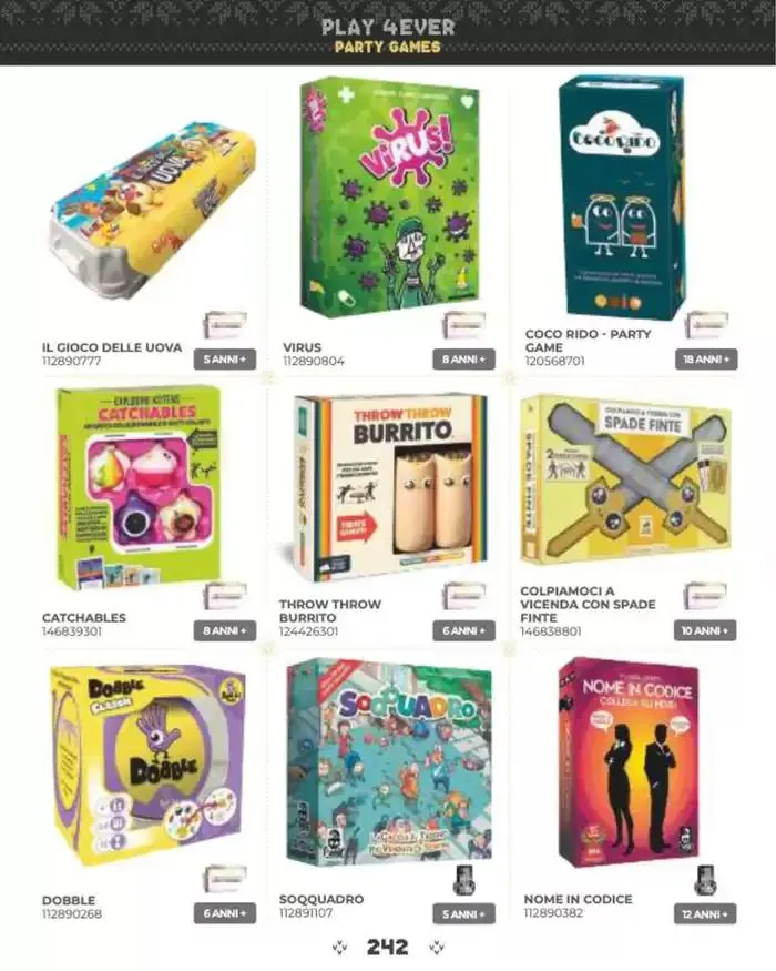 Catalogo di natale 2024! da 19 novembre a 24 dicembre di 2024 - Pagina del volantino 244