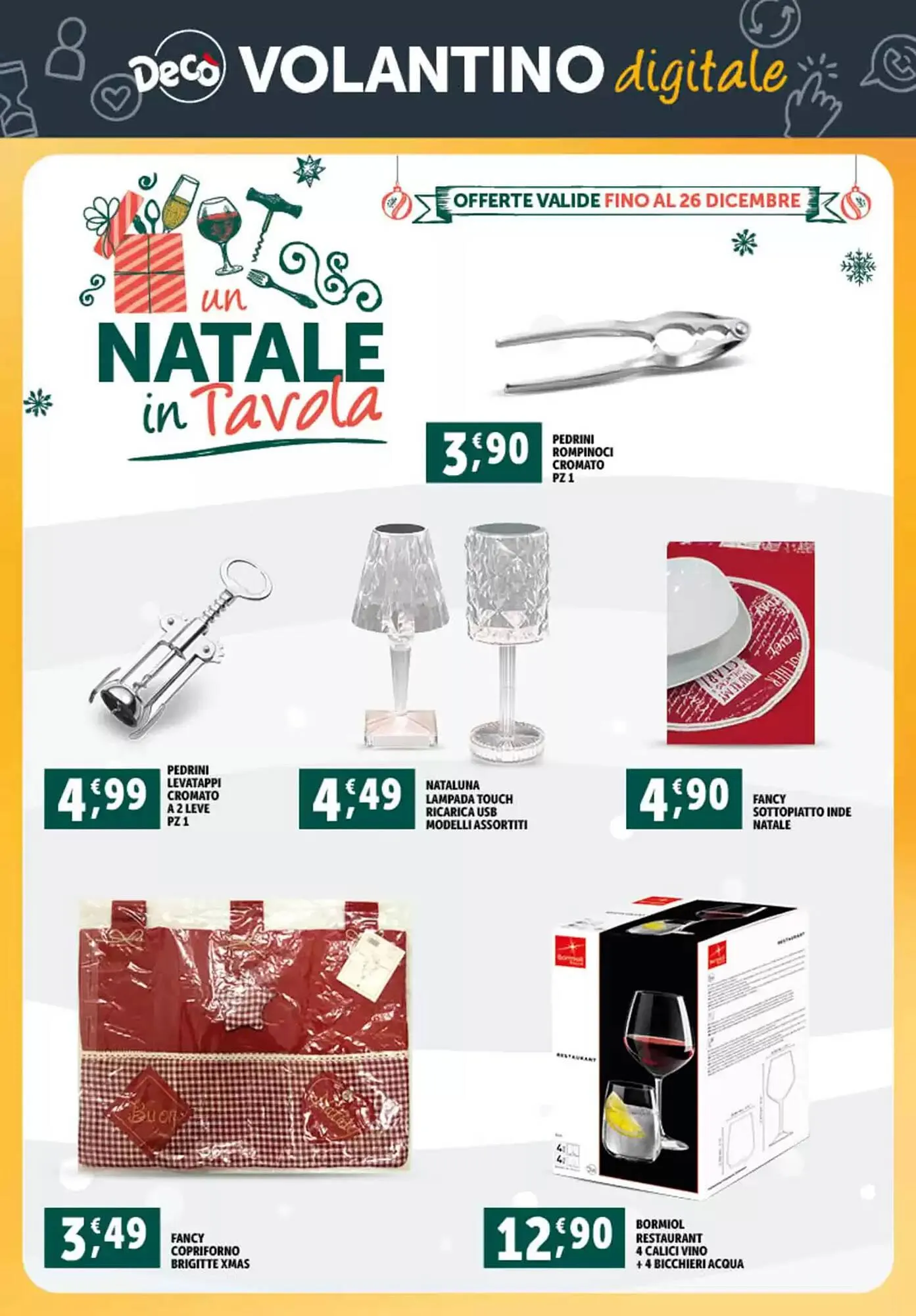 Volantino Gourmet Déco da 21 novembre a 2 dicembre di 2024 - Pagina del volantino 36