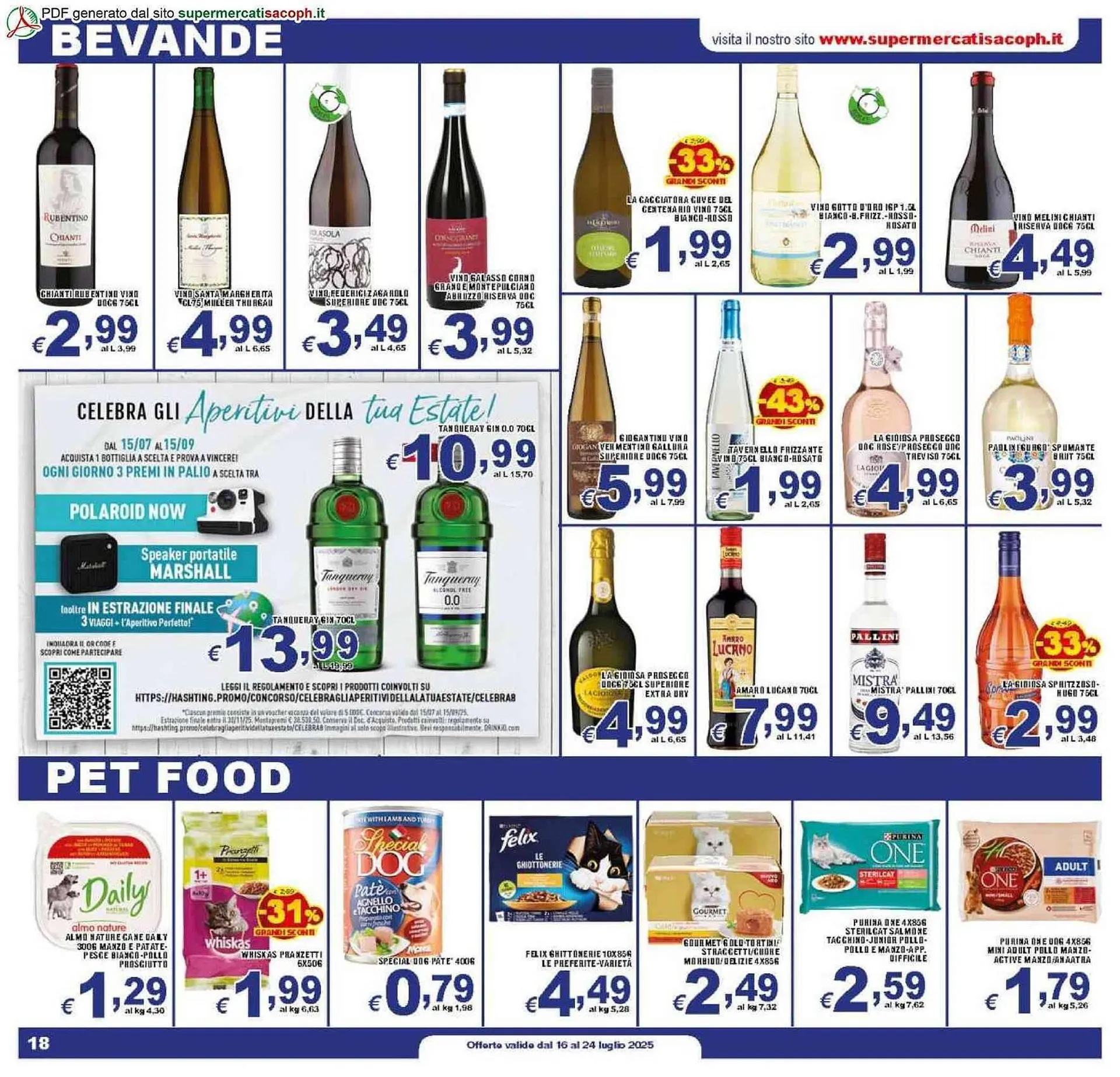 Volantino Sacoph da 16 luglio a 24 luglio di 2025 - Pagina del volantino 18
