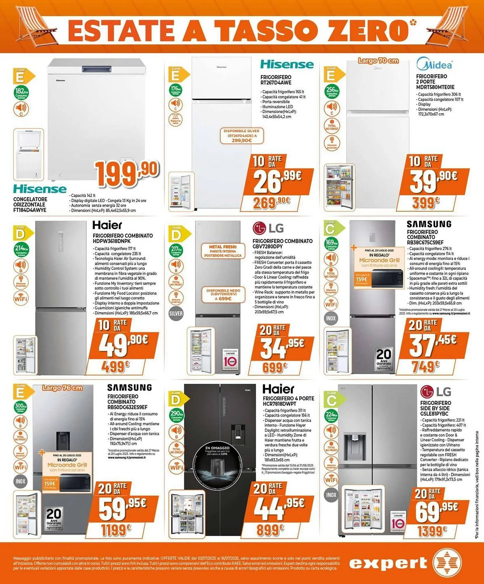 Volantino Expert da 3 luglio a 17 luglio di 2025 - Pagina del volantino 3