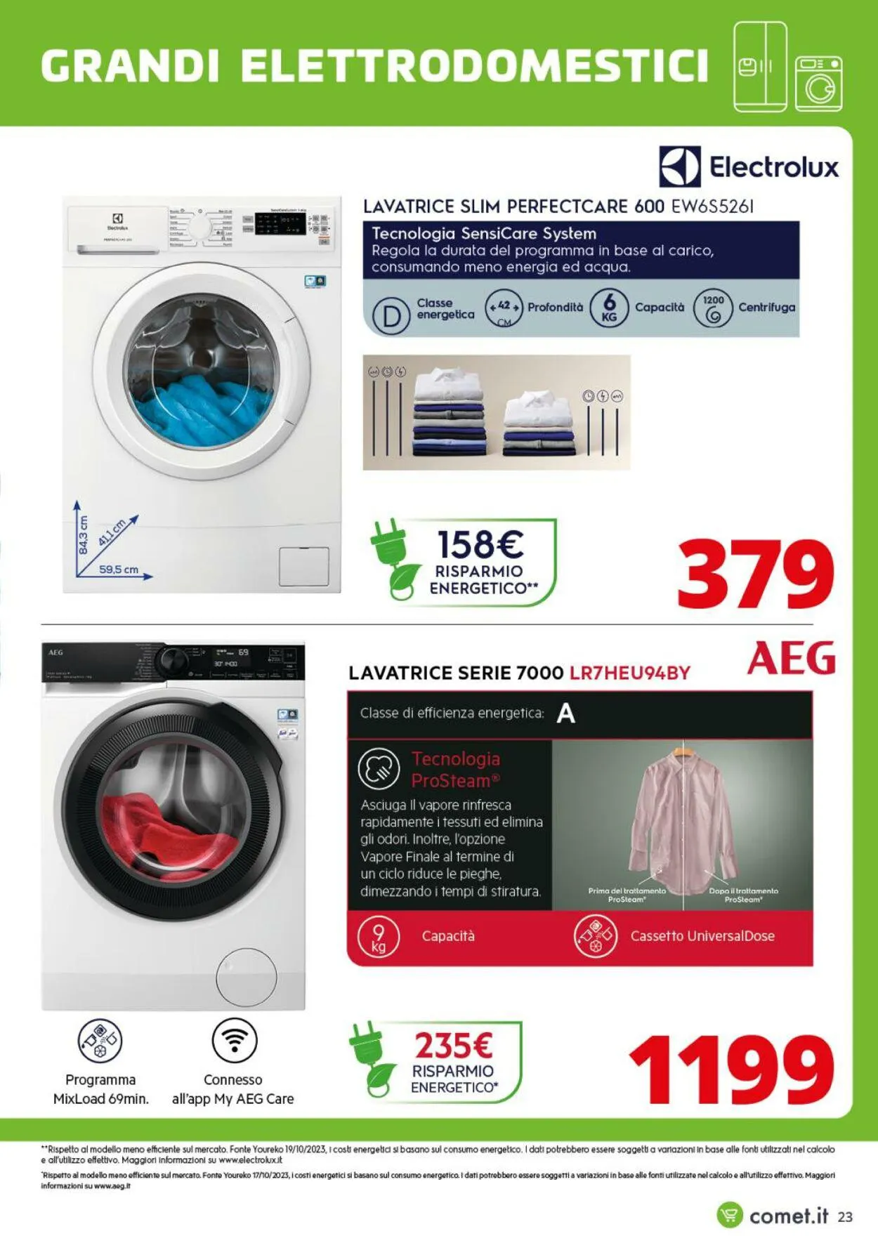 Comet Volantino attuale da 2 novembre a 15 novembre di 2023 - Pagina del volantino 23