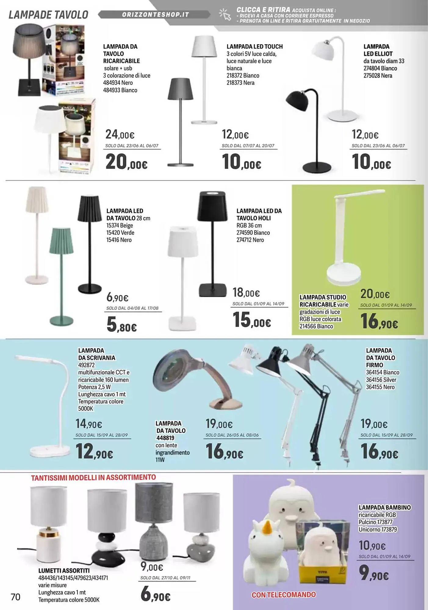 Volantino Orizzonte da 9 maggio a 7 dicembre di 2025 - Pagina del volantino 70
