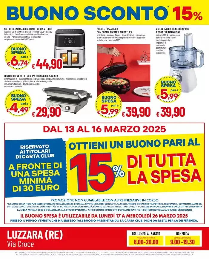 Buono sconto 15% da 13 marzo a 16 marzo di 2025 - Pagina del volantino 4