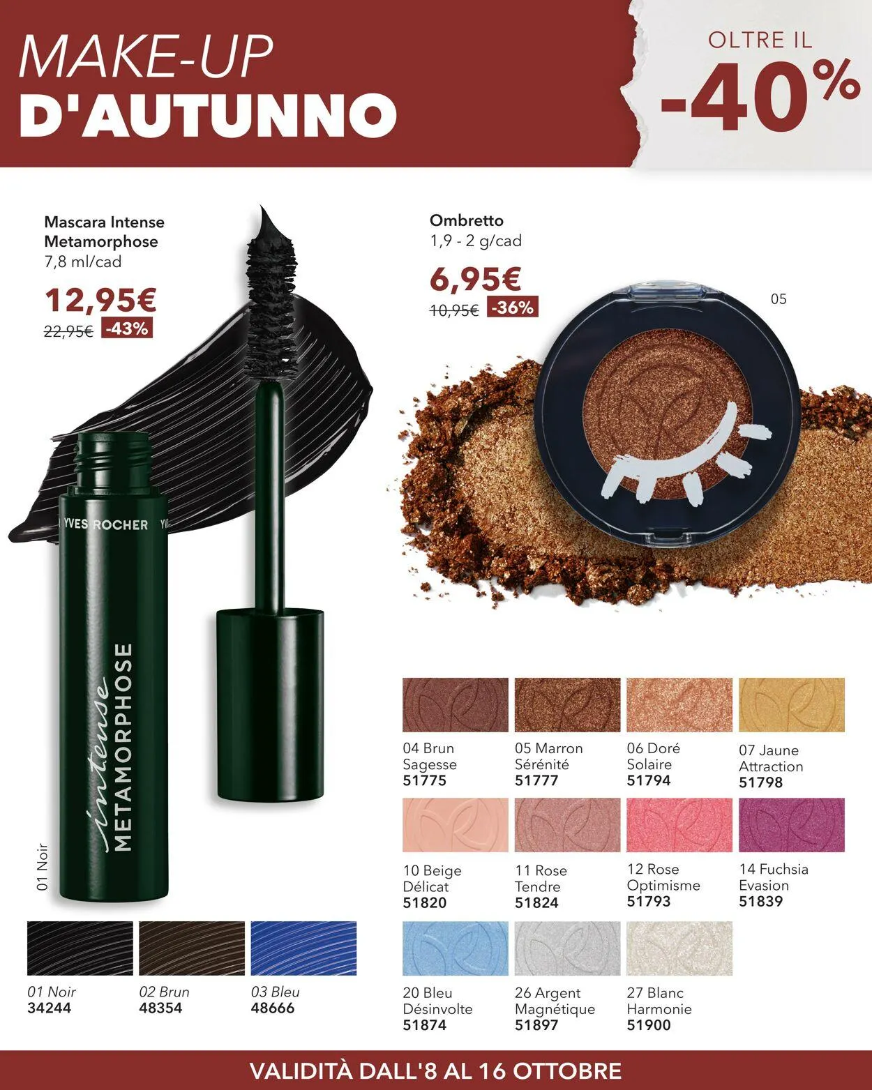 Yves Rocher Volantino attuale da 8 ottobre a 16 ottobre di 2025 - Pagina del volantino 8