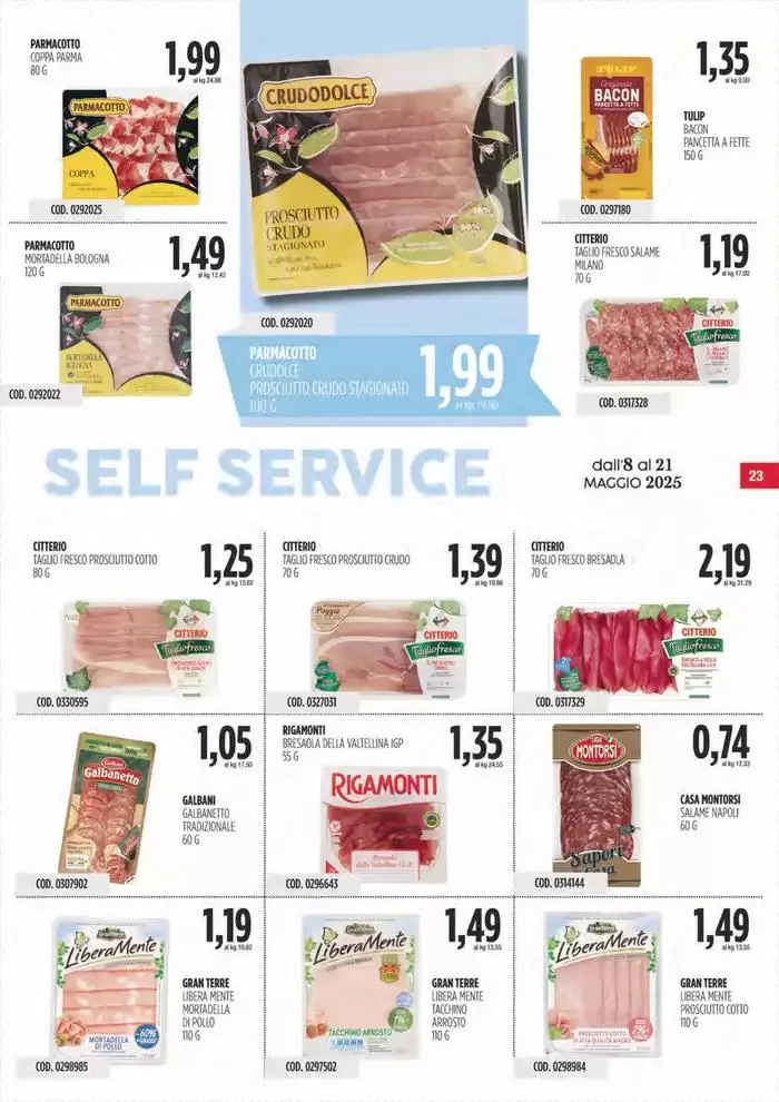 Offerte Carico Cash & Carry da 8 maggio a 21 maggio di 2025 - Pagina del volantino 23