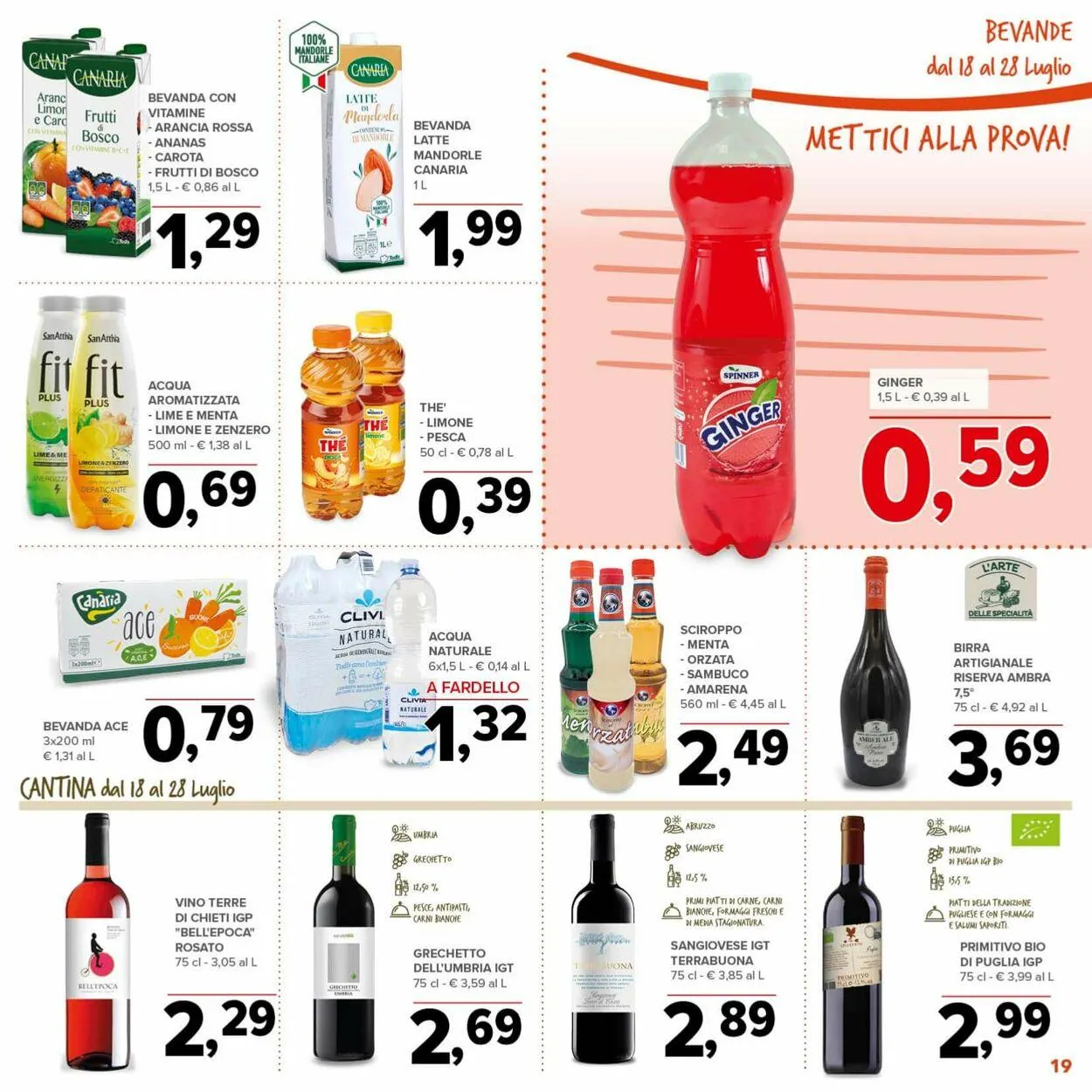 Todis Volantino attuale da 24 luglio a 7 agosto di 2024 - Pagina del volantino 19