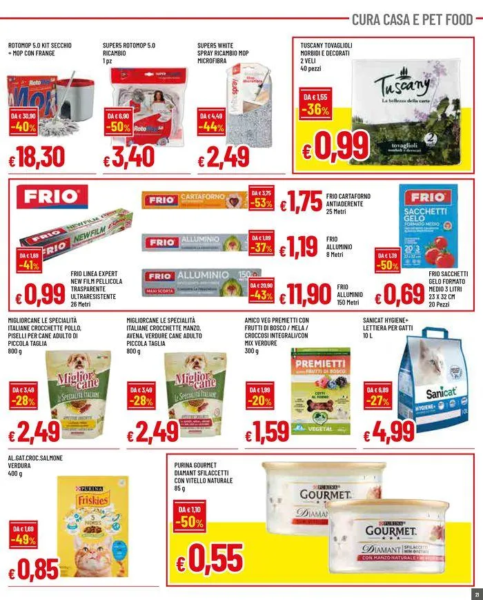 Sconti fino al 50% da 19 settembre a 2 ottobre di 2024 - Pagina del volantino 21