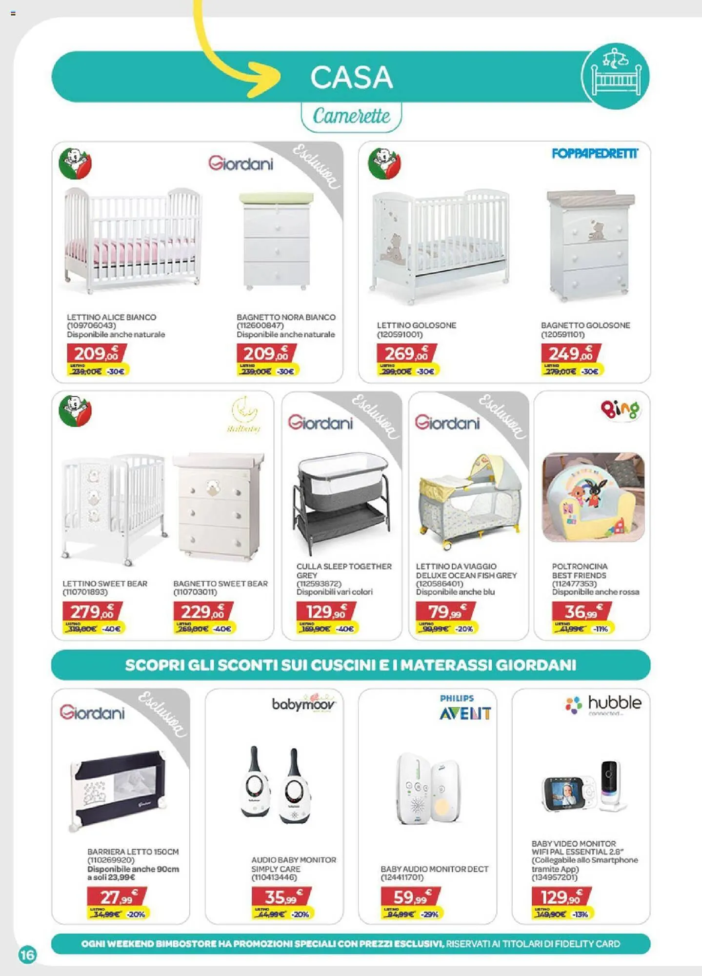 Volantino Bimbo Store da 31 agosto a 27 settembre di 2023 - Pagina del volantino 16