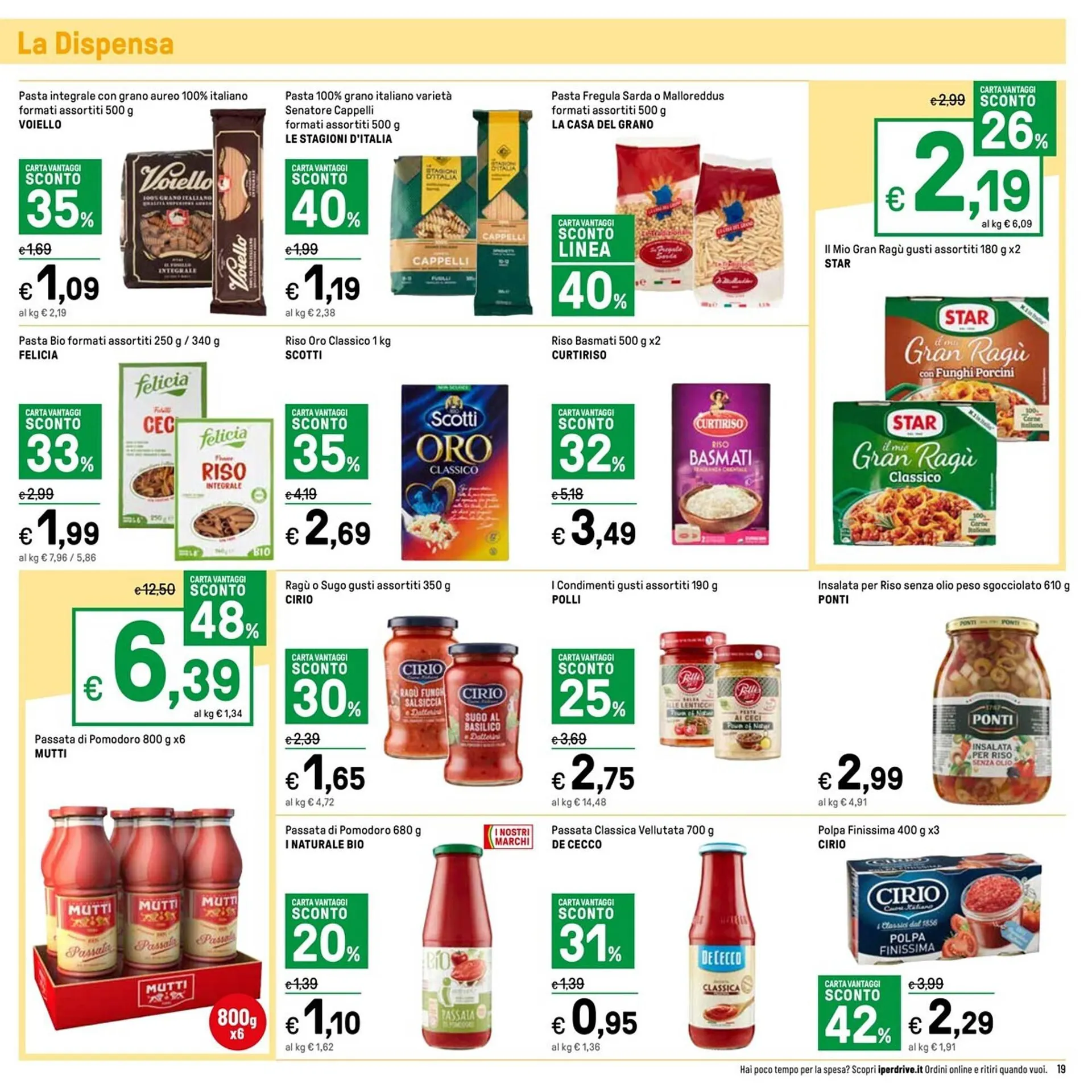 Volantino Iper La Grande da 18 agosto a 30 agosto di 2023 - Pagina del volantino 19