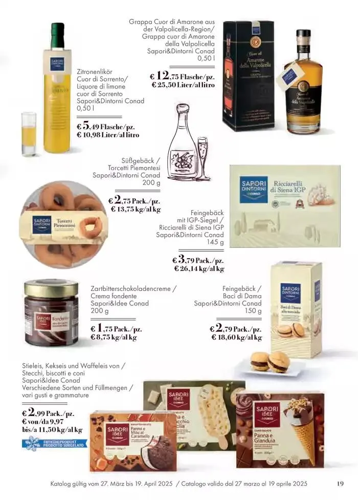 Pasqua dal gusto sorprendente da 27 marzo a 19 aprile di 2025 - Pagina del volantino 19