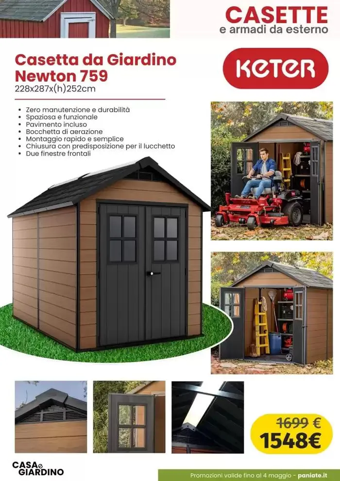 Casa e Giardino da 19 aprile a 4 maggio di 2025 - Pagina del volantino 21