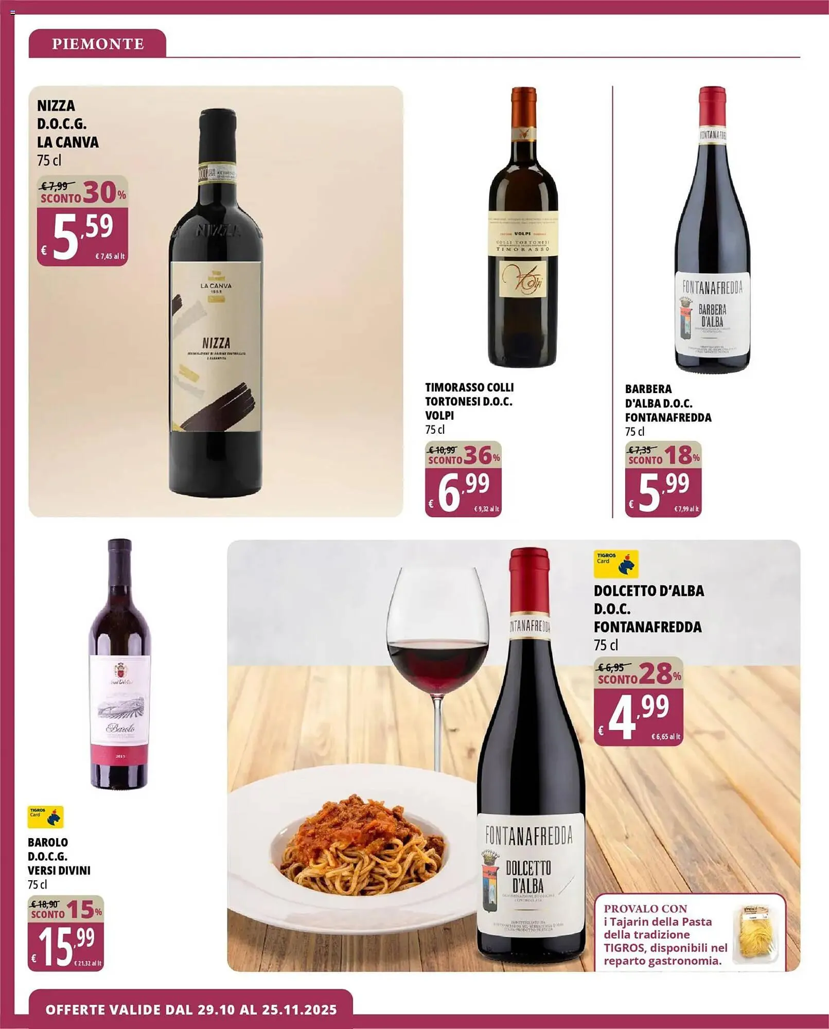Volantino Tigros da 29 ottobre a 25 novembre di 2025 - Pagina del volantino 4