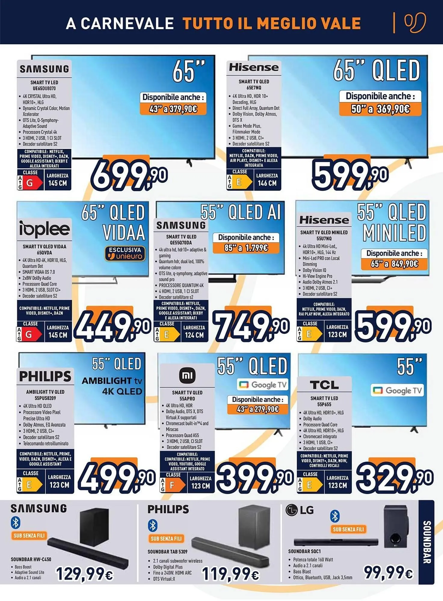 Volantino Unieuro da 14 febbraio a 28 febbraio di 2025 - Pagina del volantino 3