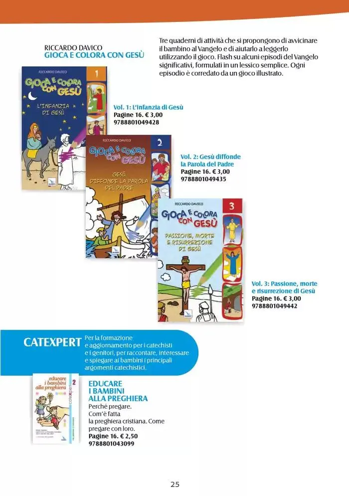  Catechismi & susssidi da 13 gennaio a 31 dicembre di 2025 - Pagina del volantino 25
