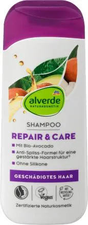 Shampoo riparatore all'avocado bio e al burro di karité bio, 200 ml