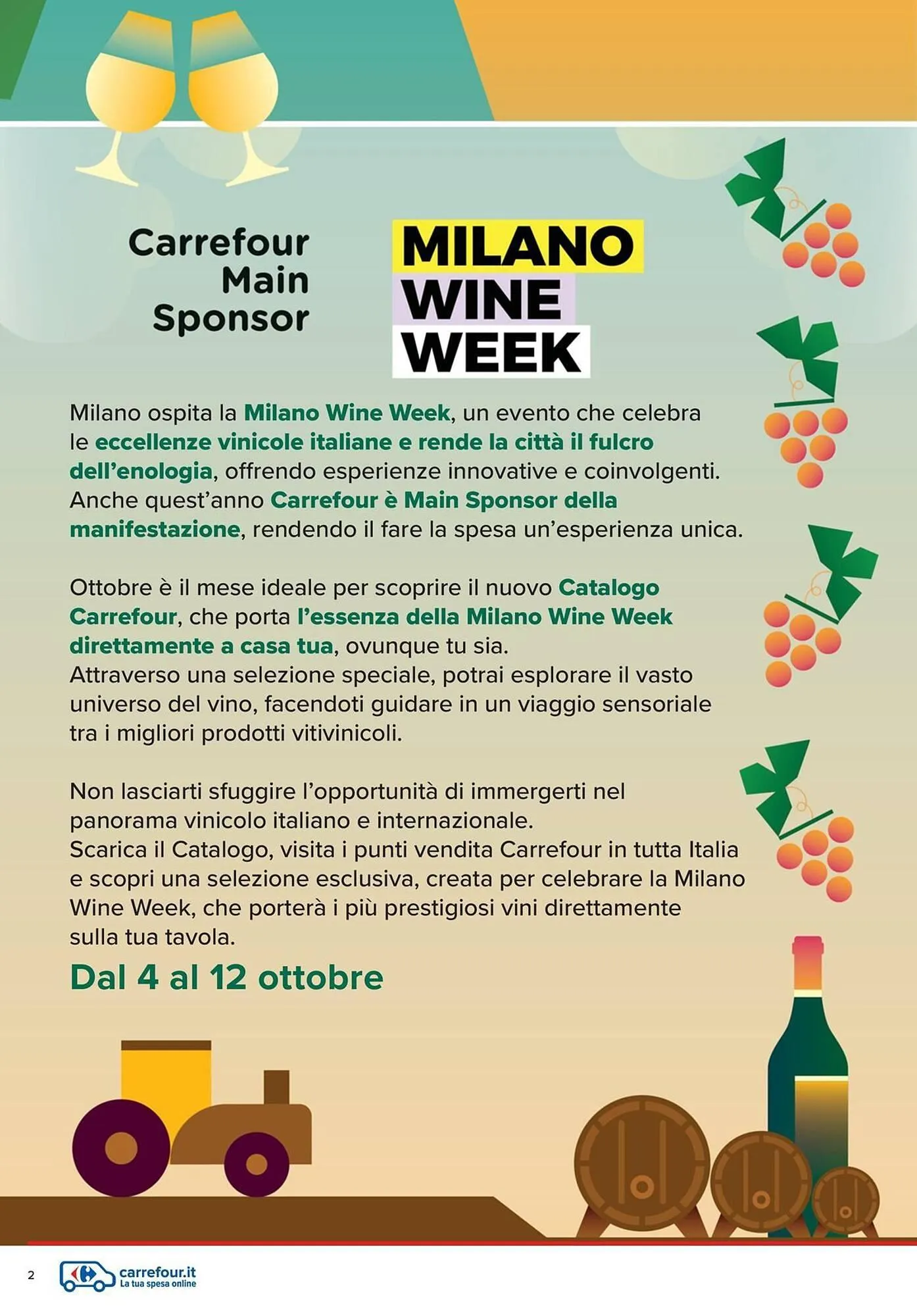 Volantino Carrefour Iper da 6 ottobre a 9 novembre di 2025 - Pagina del volantino 2