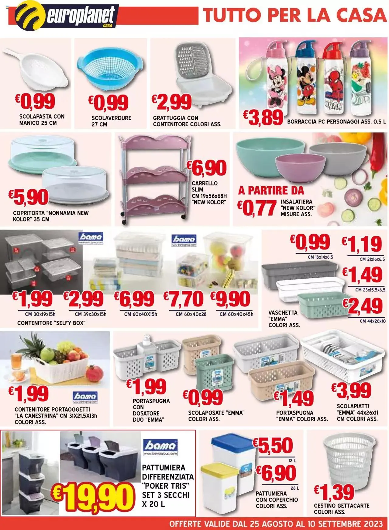 Volantino Europlanet Casa da 25 agosto a 10 settembre di 2023 - Pagina del volantino 13