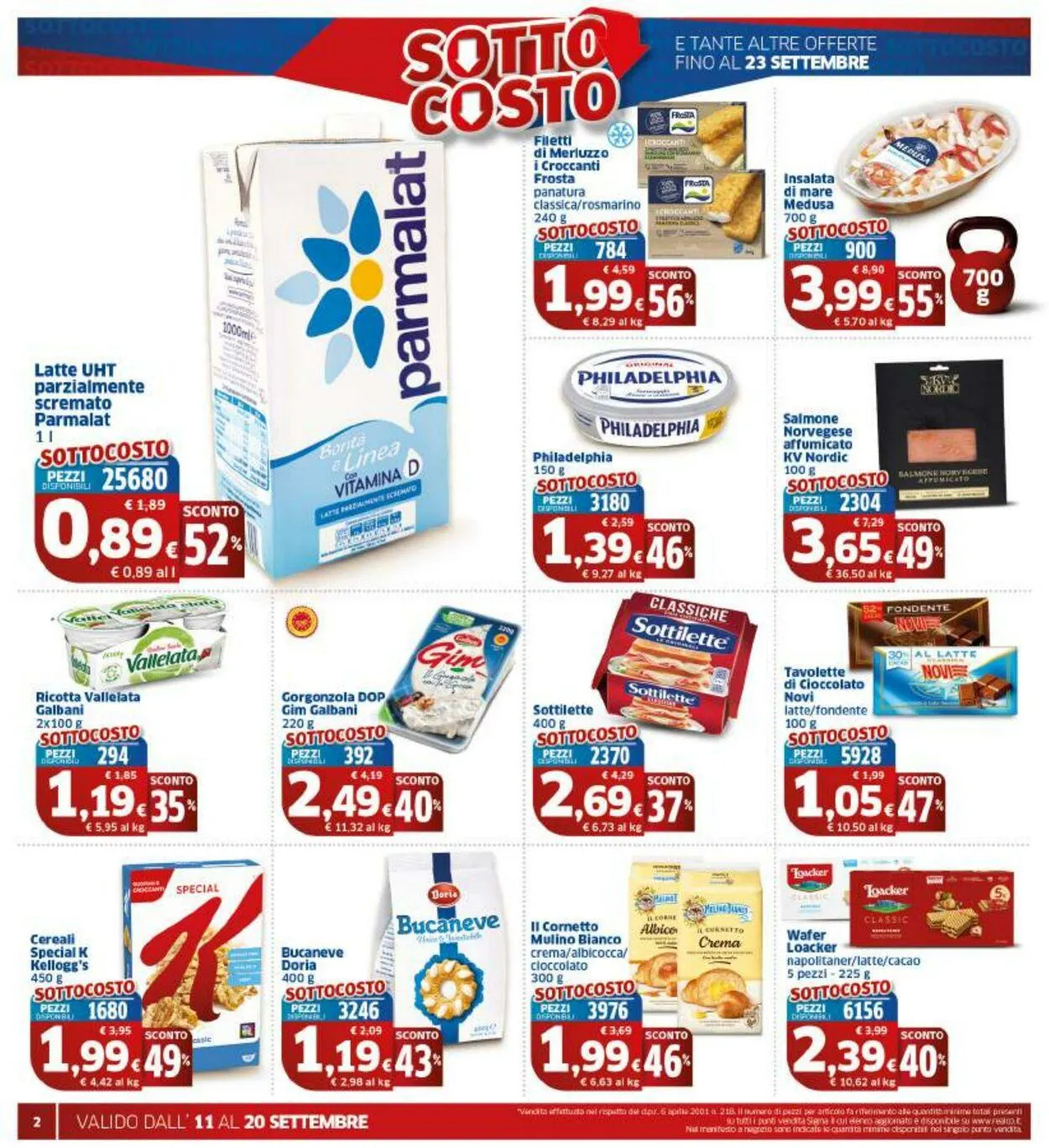 Sigma - Bologna Volantino attuale da 11 settembre a 23 settembre di 2025 - Pagina del volantino 2