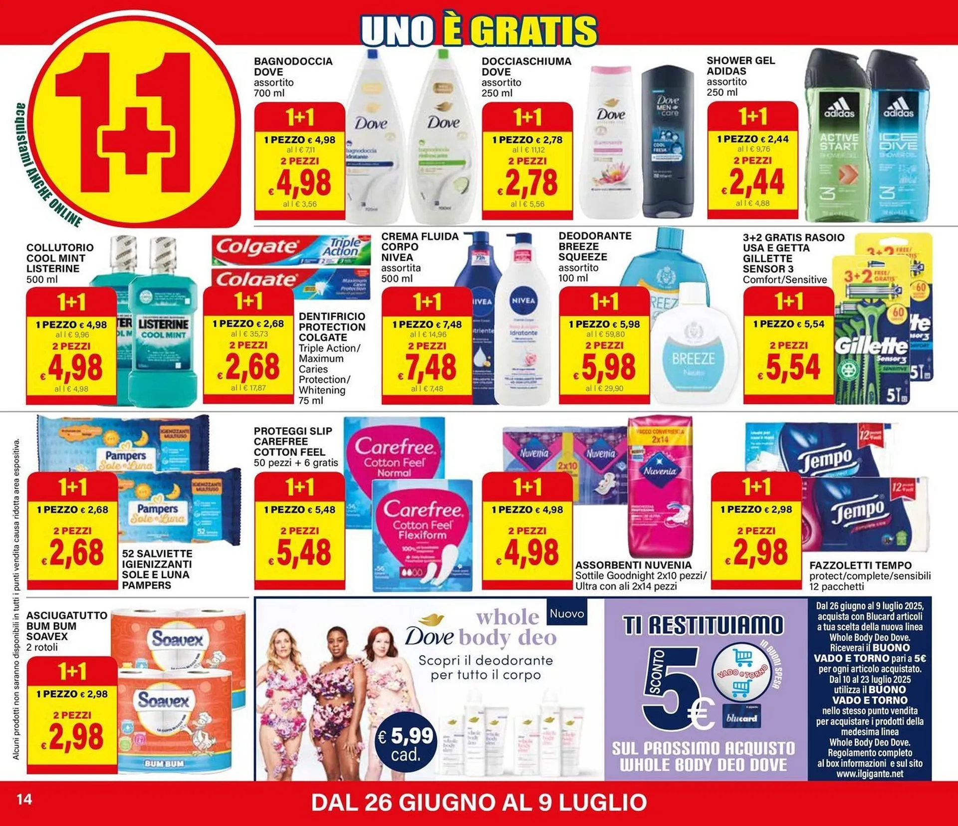 Volantino Il Gigante da 26 giugno a 9 luglio di 2025 - Pagina del volantino 14