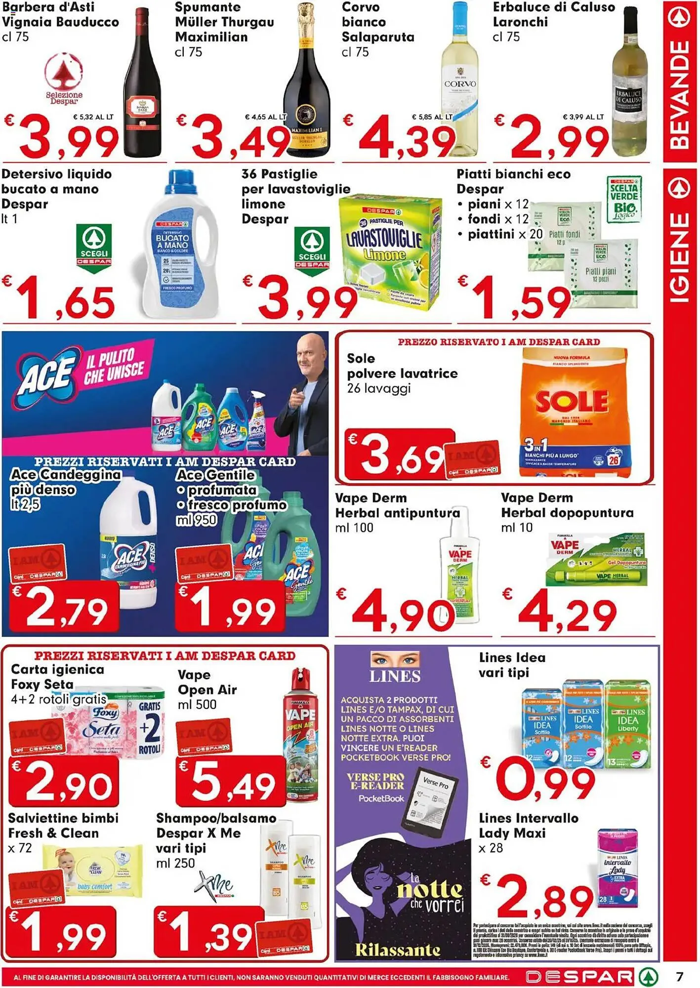 Volantino Despar da 3 luglio a 16 luglio di 2025 - Pagina del volantino 7