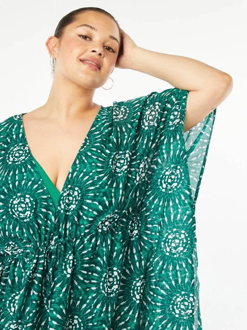 Copricostume stampato - Verde