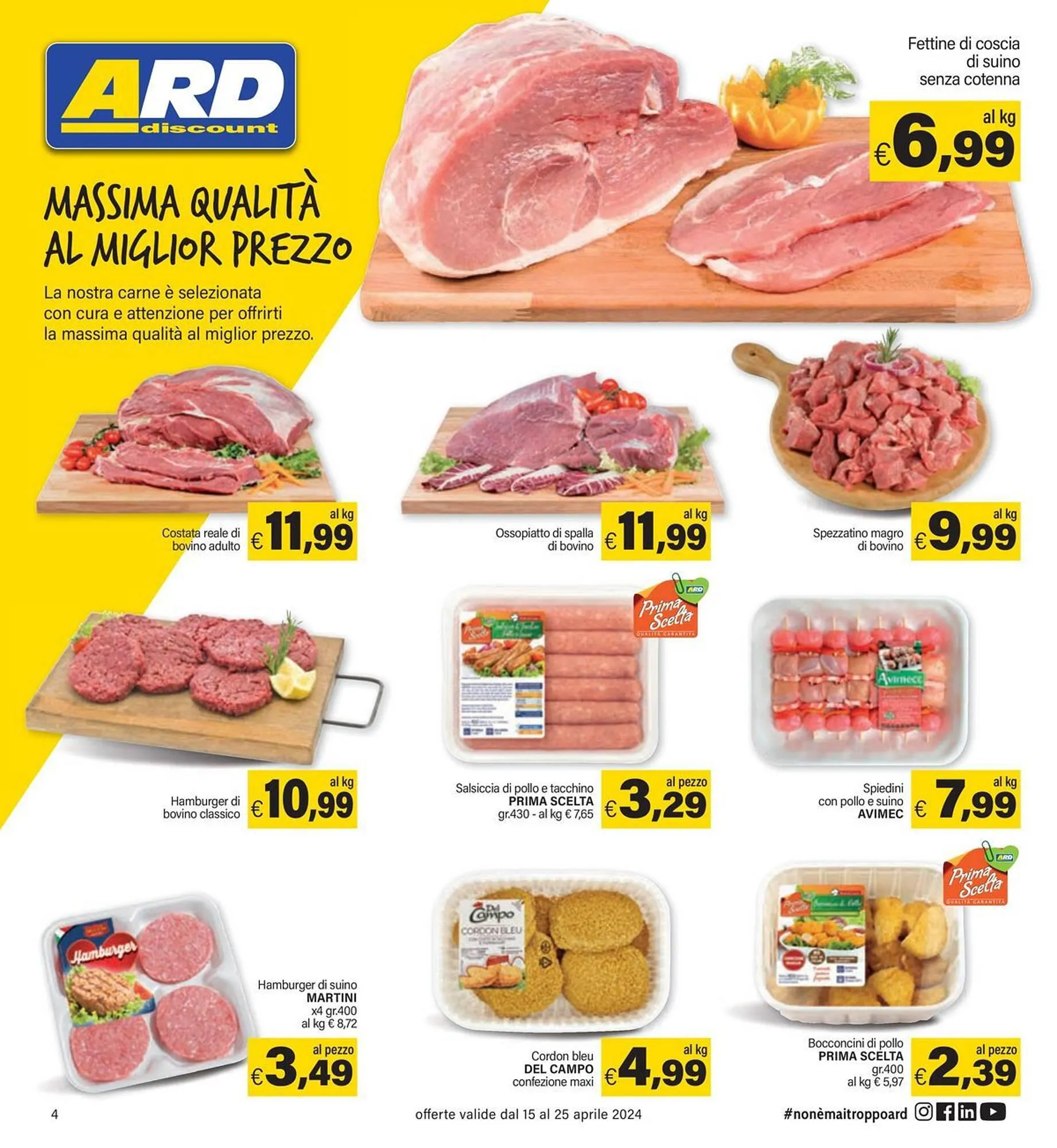 Volantino Ard Discount da 15 aprile a 25 aprile di 2024 - Pagina del volantino 4