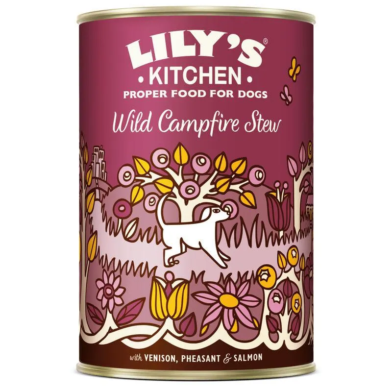 Lily's Kitchen Dog Adult Wild Campfire Stew,Spezzatino Selvatico 400 gr 000126237