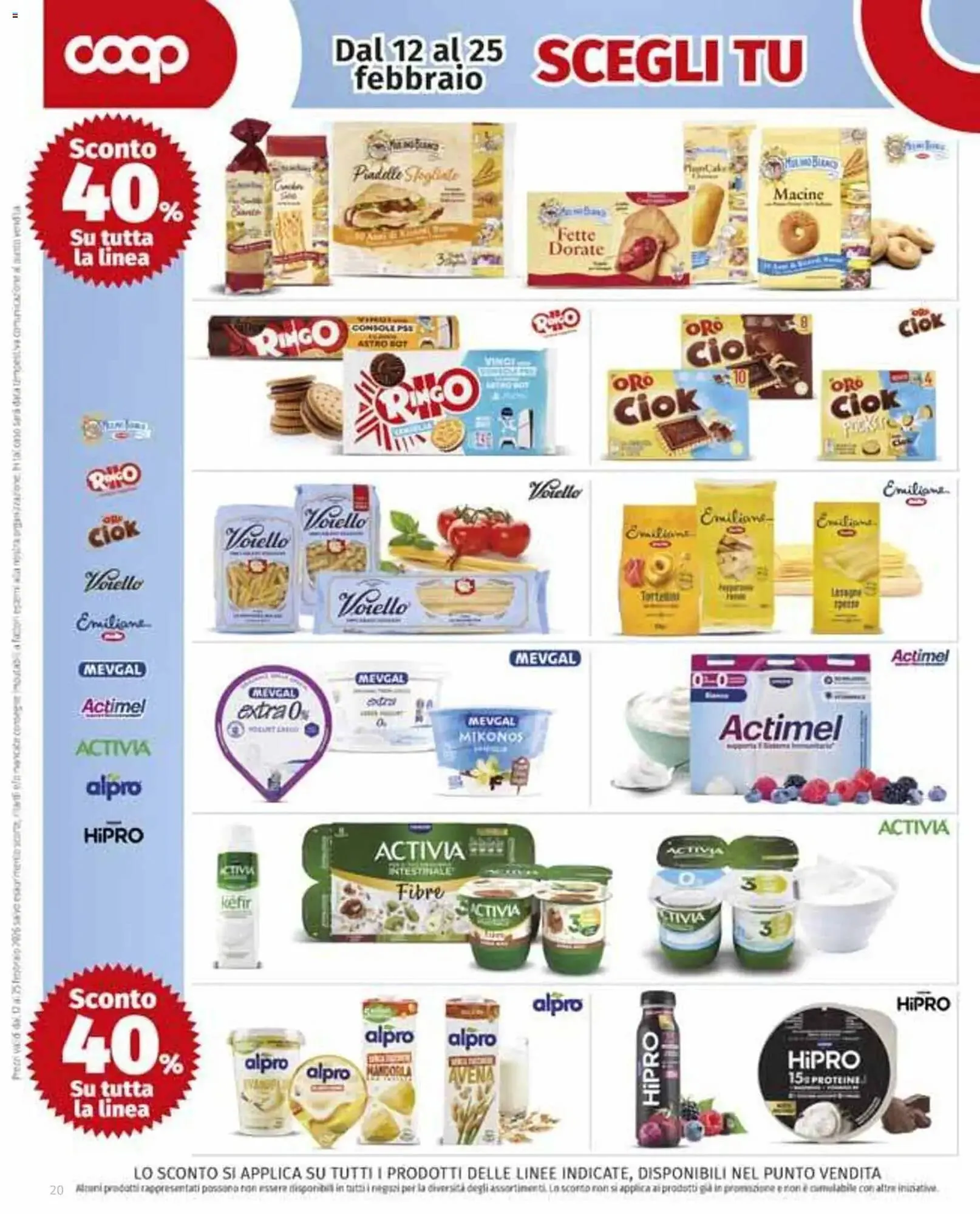 Volantino Coop da 5 febbraio a 18 febbraio di 2026 - Pagina del volantino 20