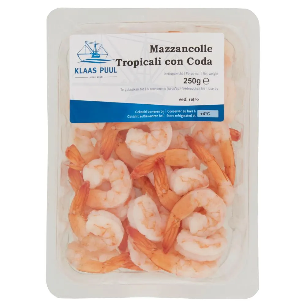 Klaas Puul Mazzancolle Tropicali con Coda 250 g