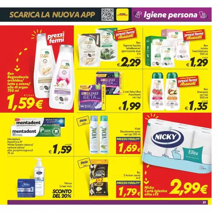 Anniversario festeggiamo insieme da 25 ottobre a 4 novembre di 2024 - Pagina del volantino 21