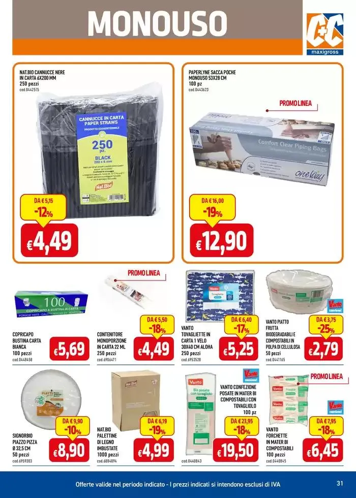  Professional ristoranti, bar, comunità, hotel da 3 gennaio a 26 gennaio di 2025 - Pagina del volantino 31