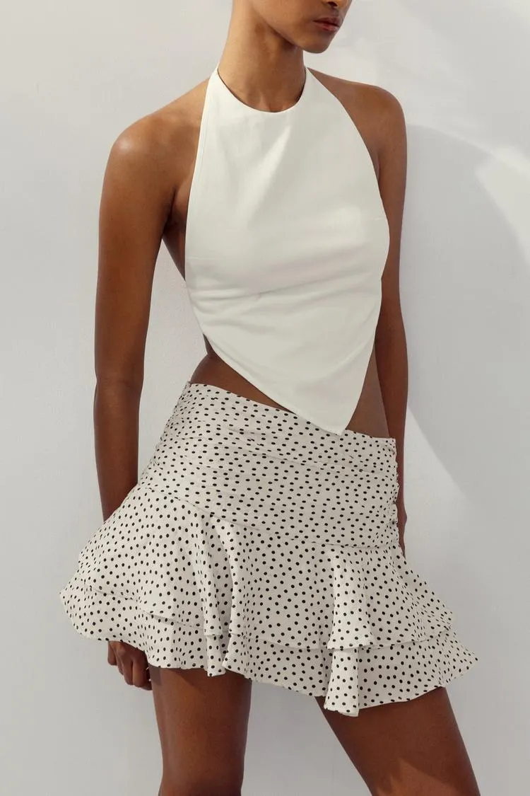 GONNA PANTALONE CON VOLANT