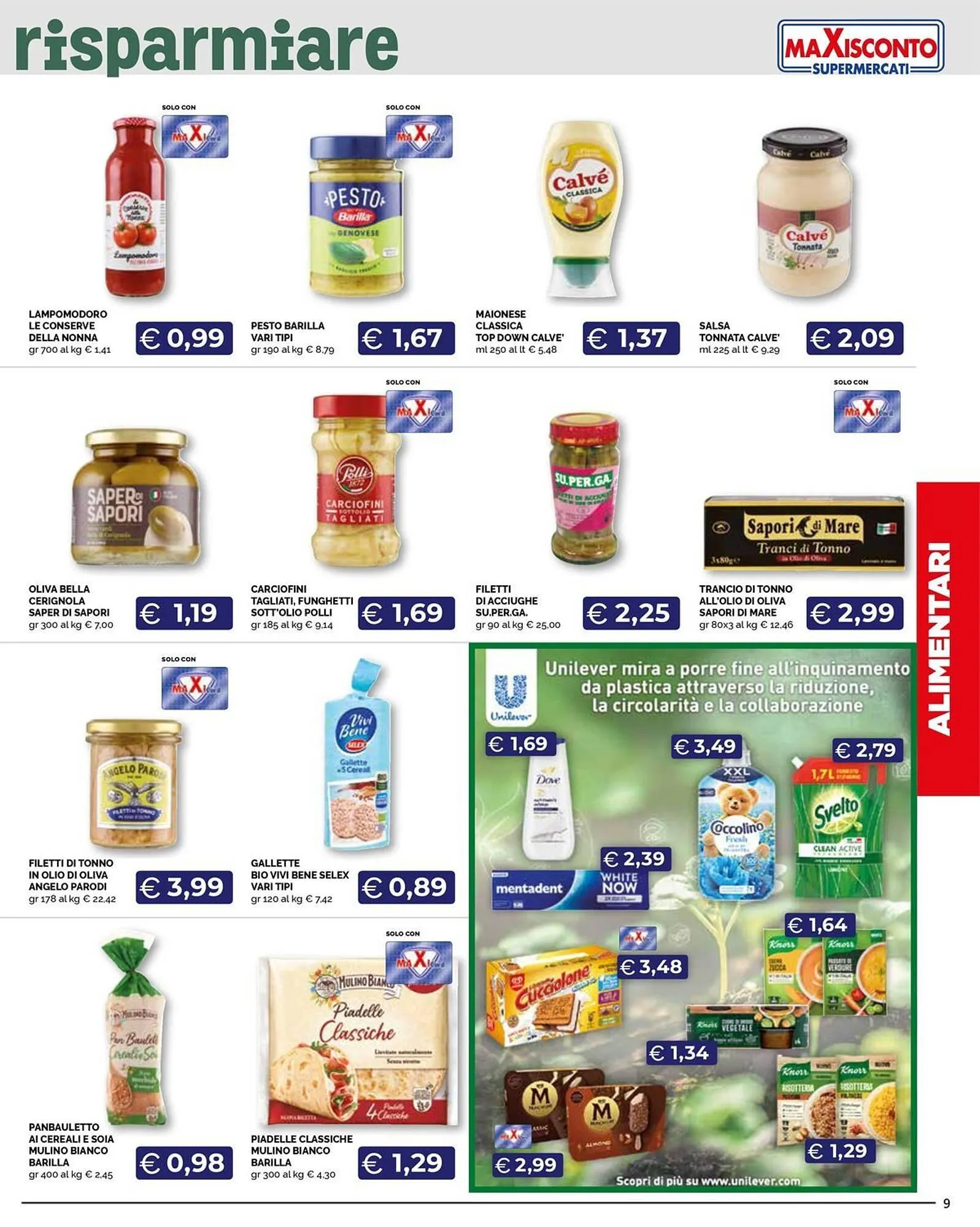 Volantino Maxisconto da 10 novembre a 23 novembre di 2025 - Pagina del volantino 9