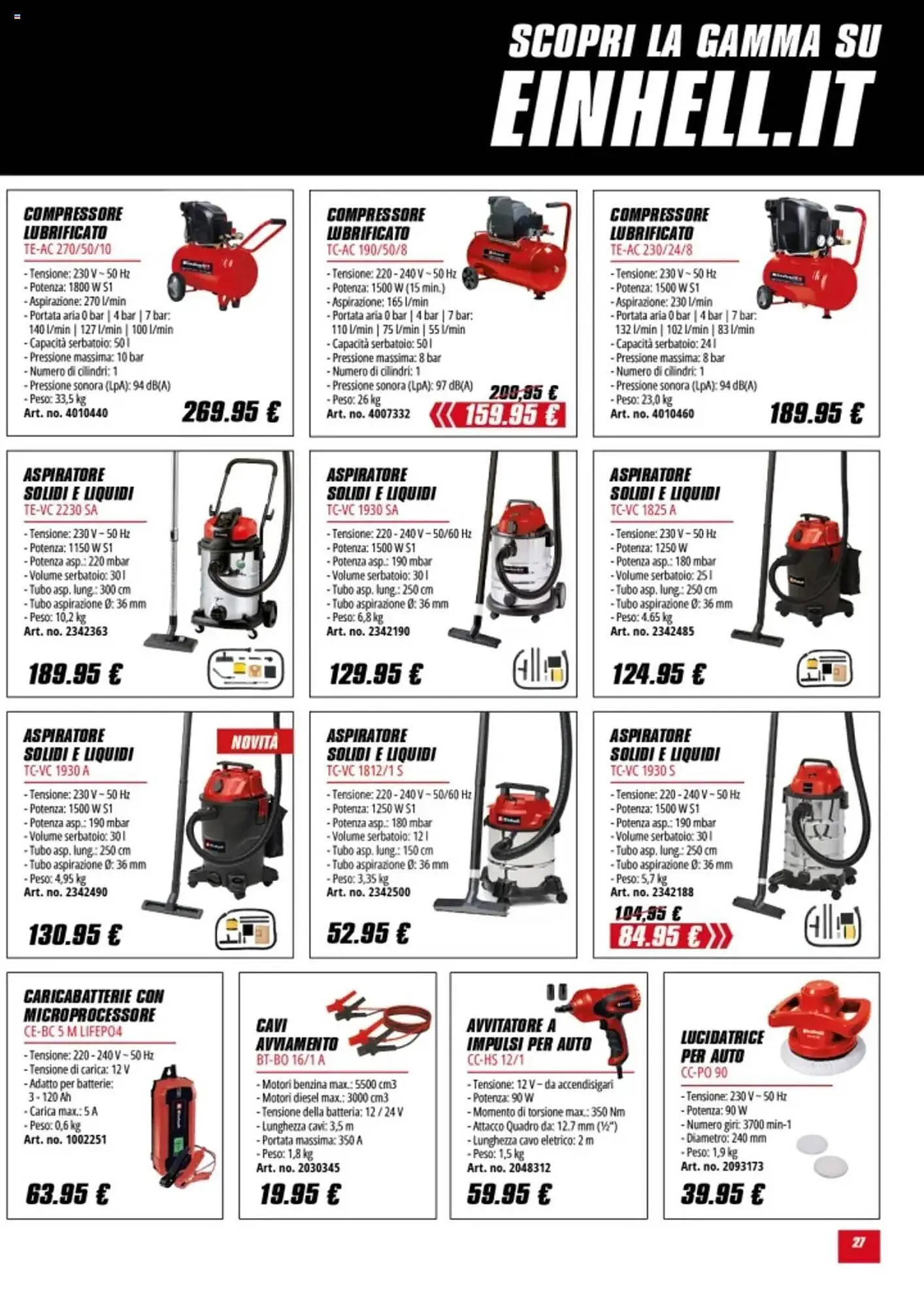 Volantino Einhell da 1 febbraio a 31 maggio di 2025 - Pagina del volantino 28
