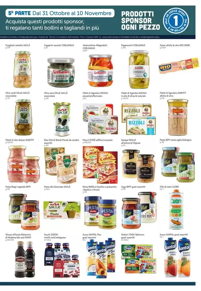 PRODOTTI SPONSOR da 31 ottobre a 10 novembre di 2024 - Pagina del volantino 7