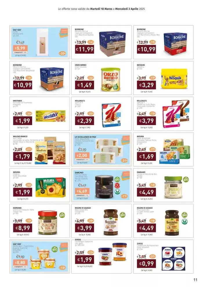 Fresca, genuina, artigianale! da 18 marzo a 2 aprile di 2025 - Pagina del volantino 11
