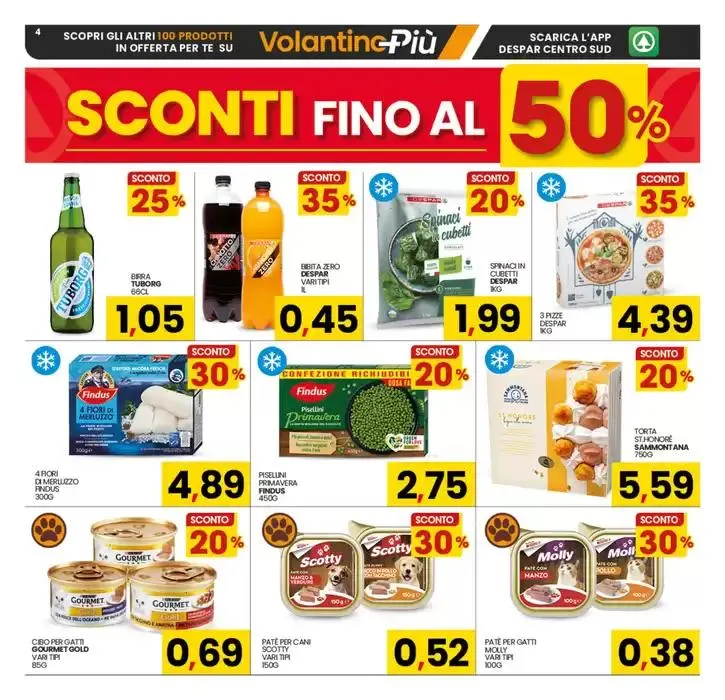 Sconti fino al 50% da 9 gennaio a 19 gennaio di 2025 - Pagina del volantino 4