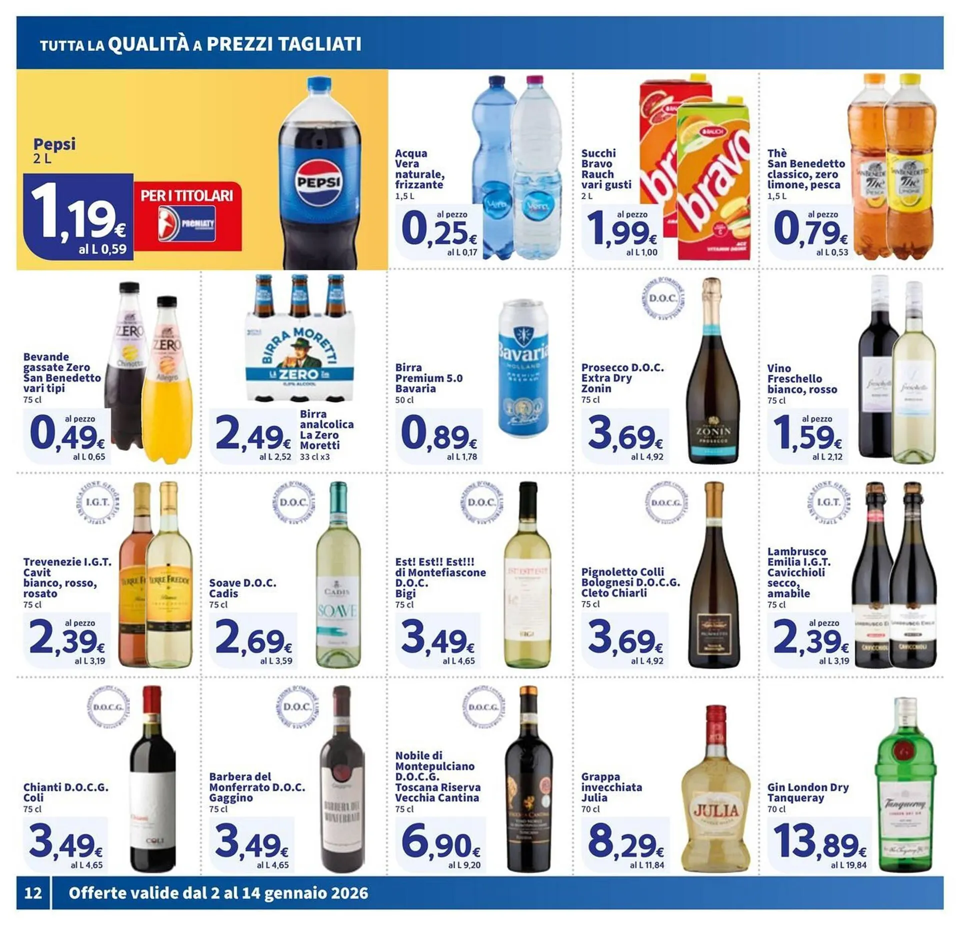 Volantino Sigma da 2 gennaio a 14 gennaio di 2026 - Pagina del volantino 12