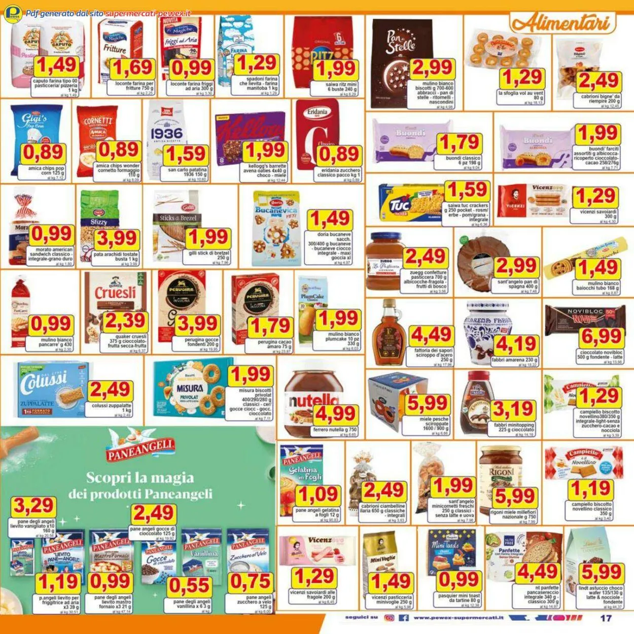 Pewex Volantino attuale da 12 gennaio a 26 gennaio di 2026 - Pagina del volantino 17