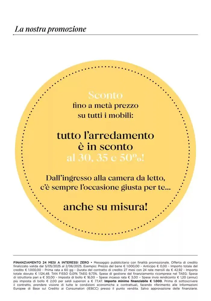 Fino al -50% su tutto l'arredamento da 5 maggio a 2 giugno di 2025 - Pagina del volantino 2