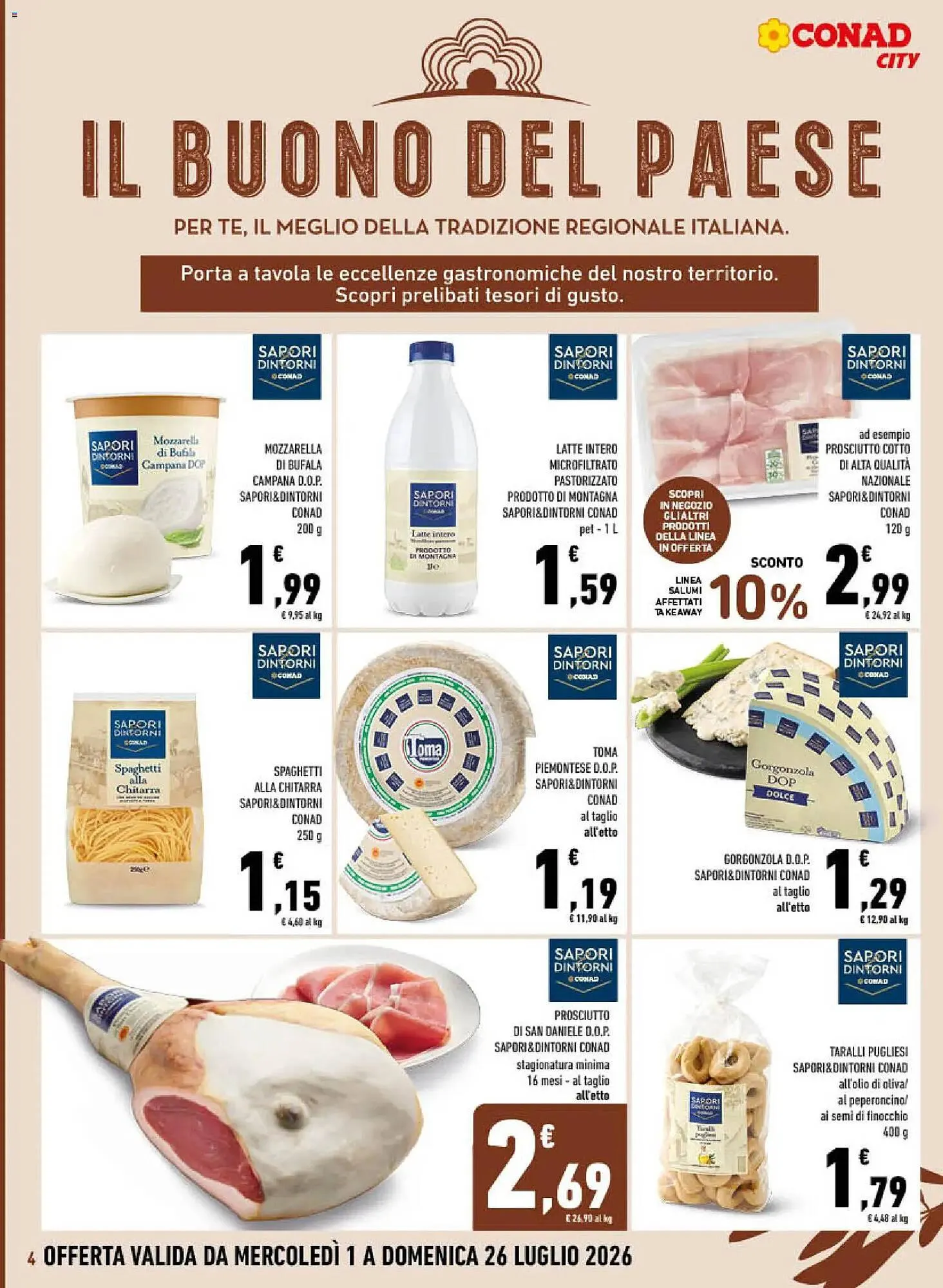 Volantino Conad da 1 luglio a 12 luglio di 2026 - Pagina del volantino 4