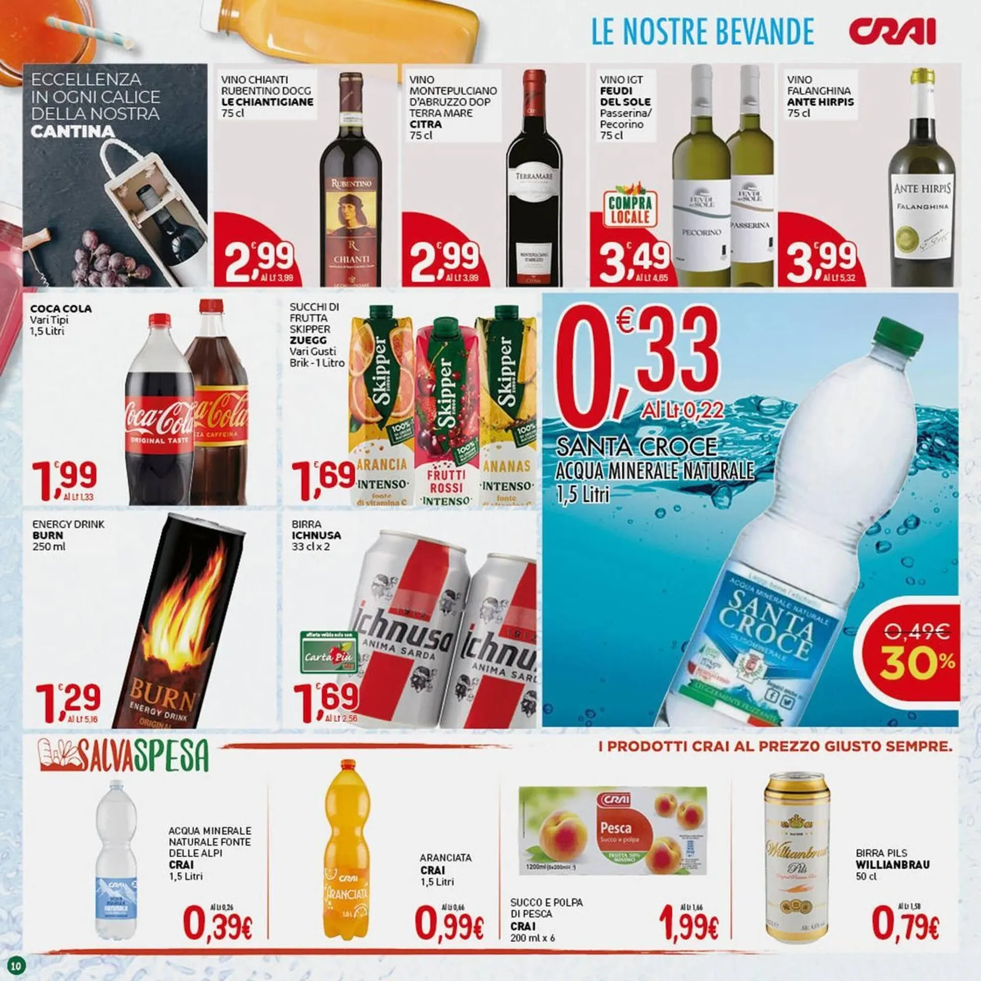 Volantino Crai da 13 novembre a 23 novembre di 2025 - Pagina del volantino 10