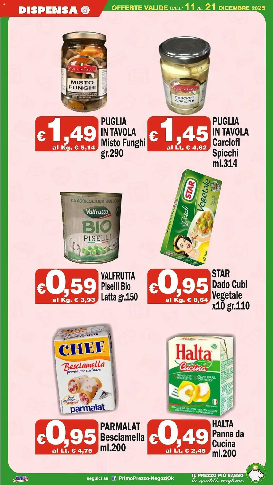 Volantino Primo Prezzo da 11 dicembre a 21 dicembre di 2025 - Pagina del volantino 7
